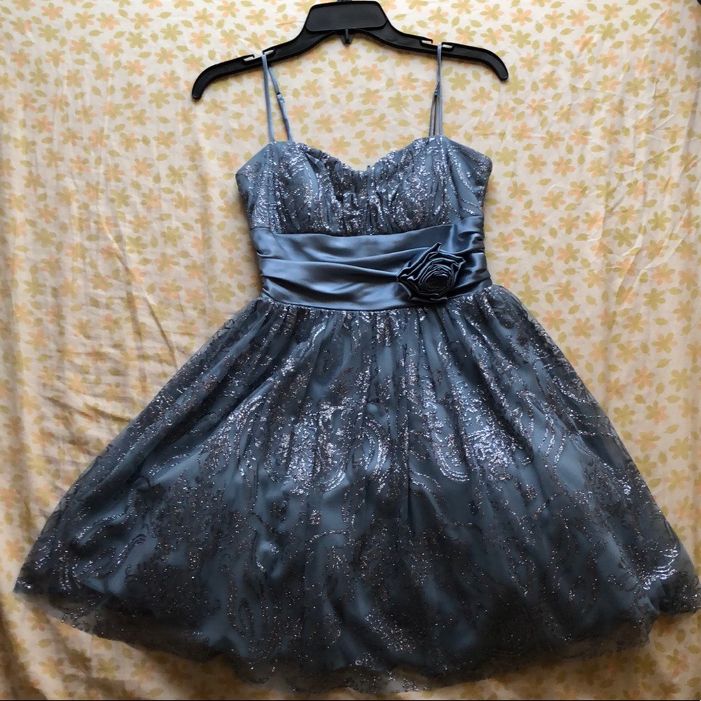 Sparkle Blue Dress